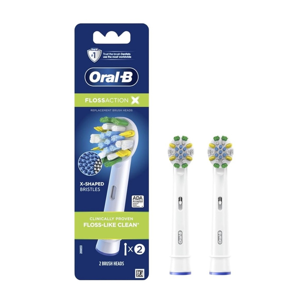 Oral-B Floss Action X Replacement Brush Heads